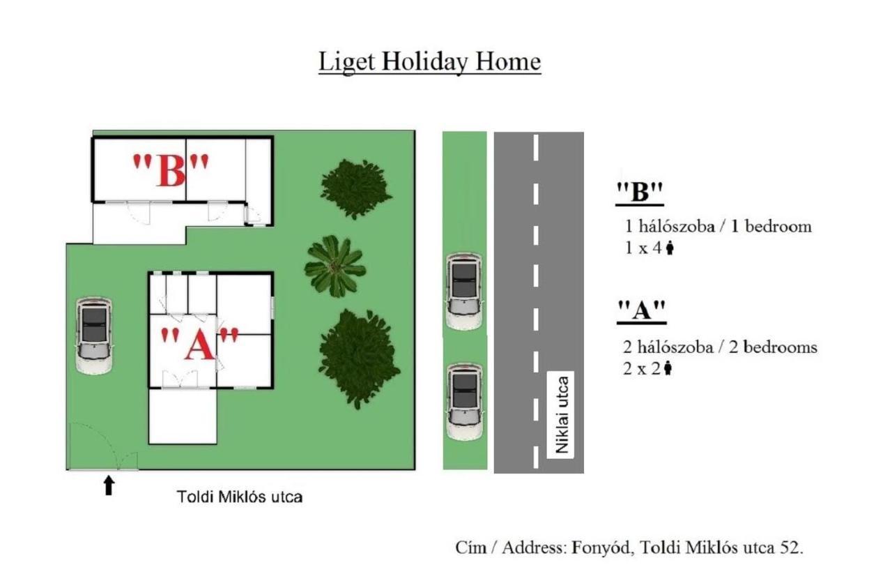 Liget Holiday Home Fonyód 외부 사진